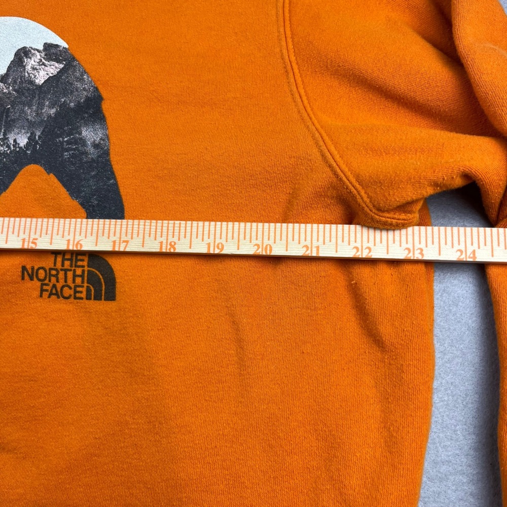 The North Face Mens Orange California Bear Graphic Hoodie Sweatshirt Large - Picture 3 of 8
